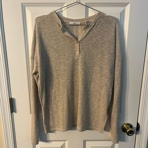 Lark Henley Top | Oatmeal